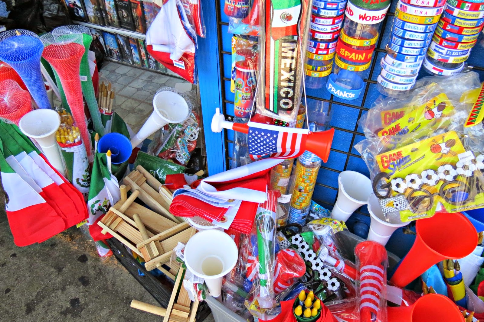 The Santee Alley World Cup Flags, Noisemakers, and Accessories at