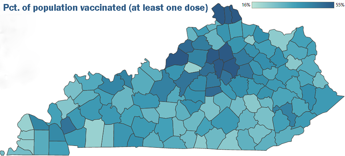 Where in Ky. is vaccine resistance highest? New interactive tools can