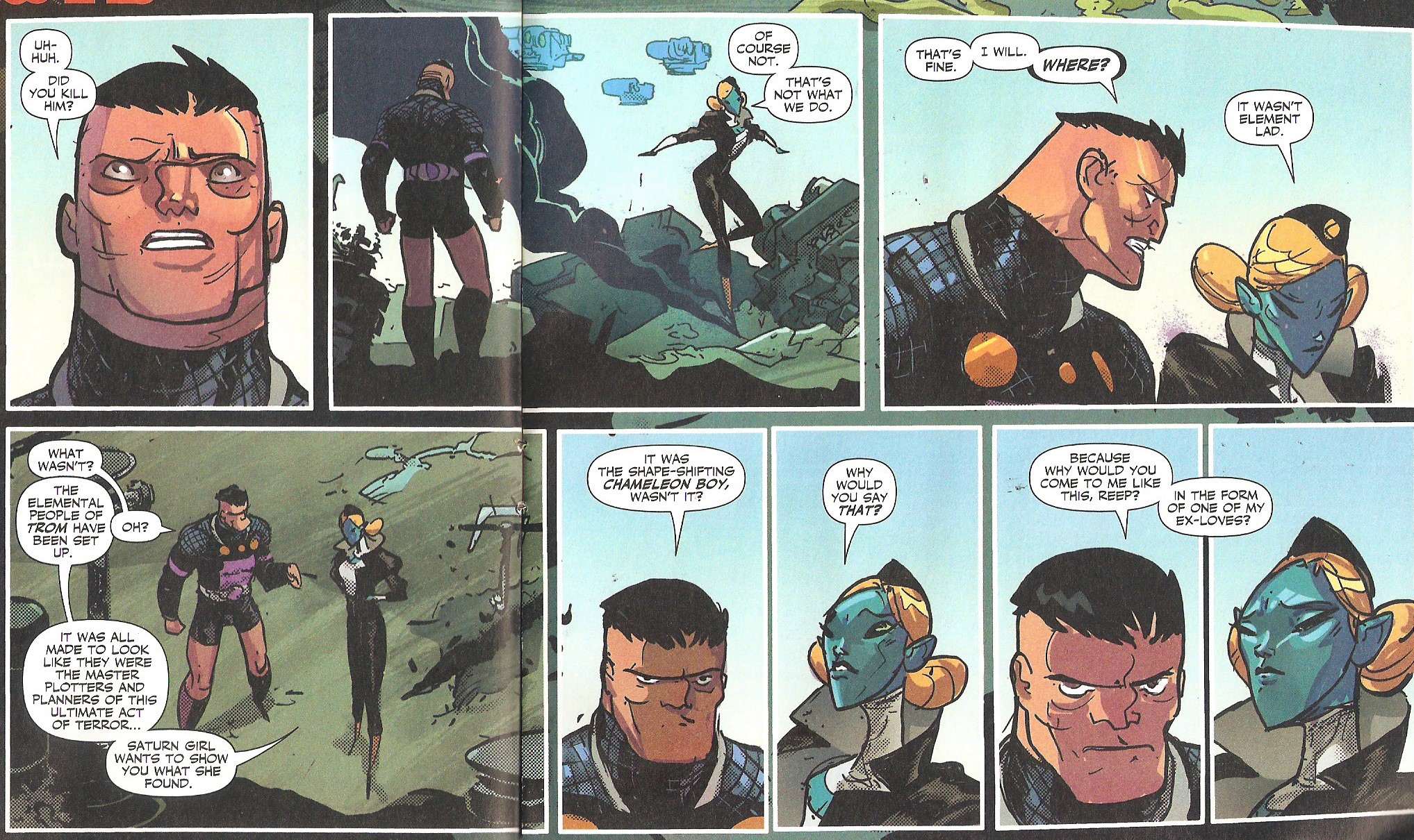 The Legion of Super Bloggers! Future State Legion of SuperHeroes 2