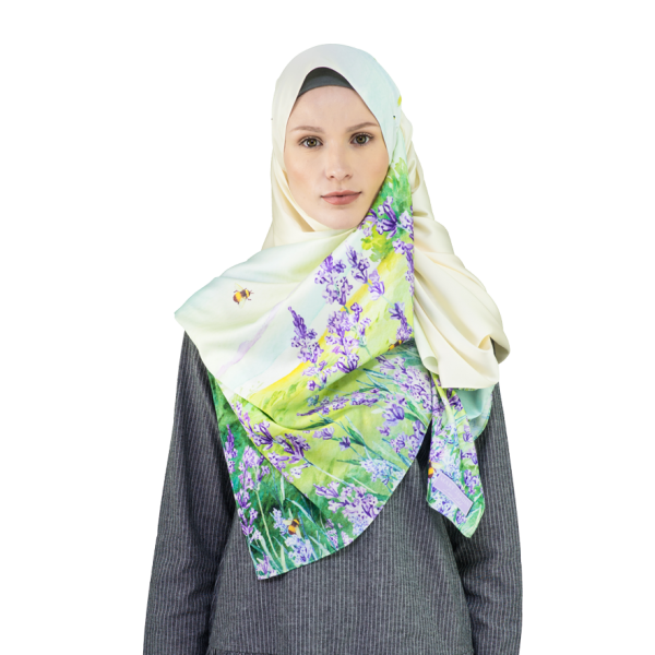 Luxe Label - Exclusive Satin Silk Shawl