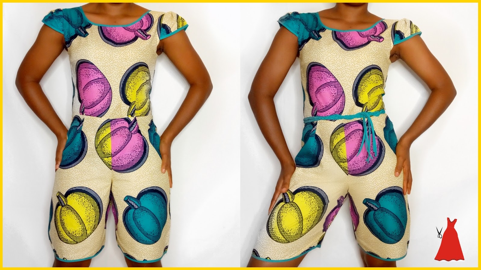 HOW TO CUT AND SEW A ROMPER