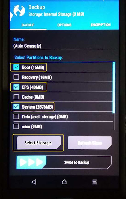 backup boot, system dengan twrp backup dengan twrp
