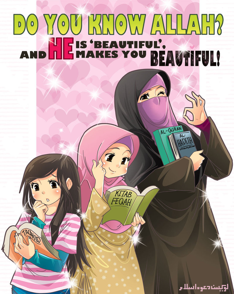 Gambar Animasi Islam Kartun VIO SIX WEY