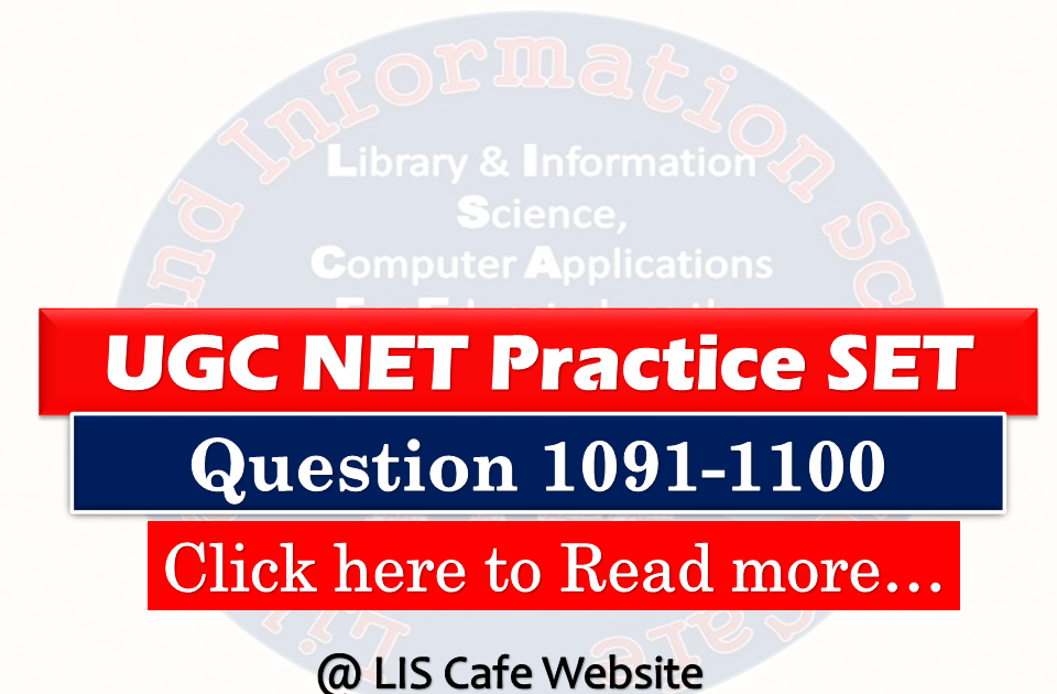 UGC NET Practice SETQuestion 10911100