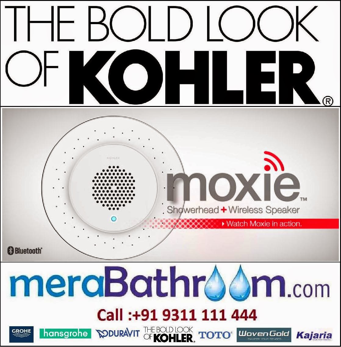 ROCA: Kohler Moxie Shower Head