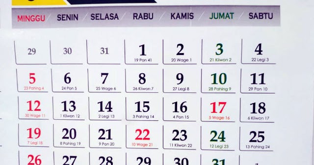 Kalender Agustus 2018 Kalender Jawa Rani R Tyas S Journal