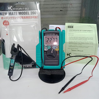 Jual Kyoritsu 2001 Digital Multimeter dengan Clamp Sensor 100A