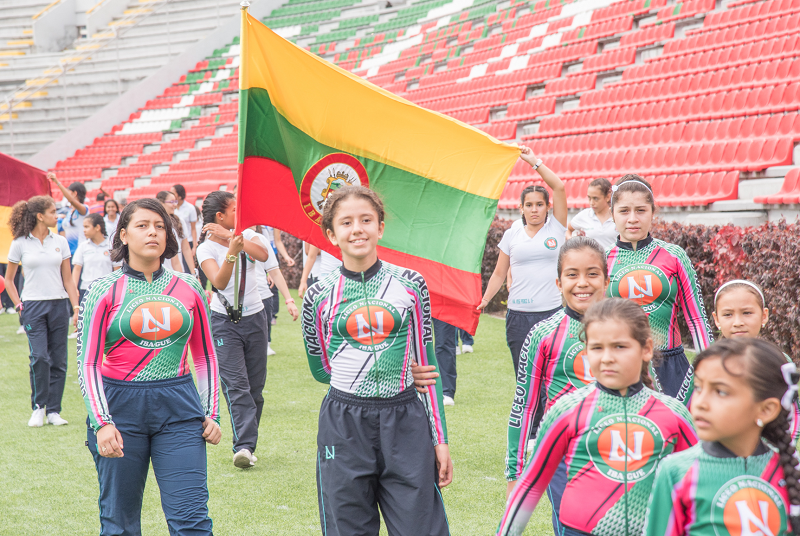Resultado de imagen para desfile de inauguracion de los juegos intercolegiados 2019 ibague