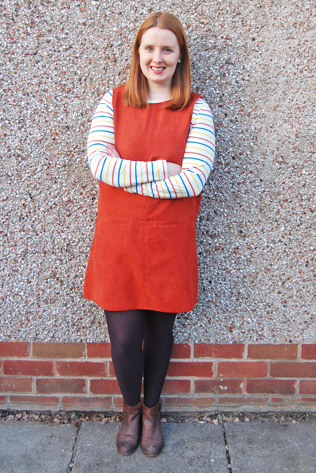 Layering Dresses with Autumn Winter Colours G is for Gingers