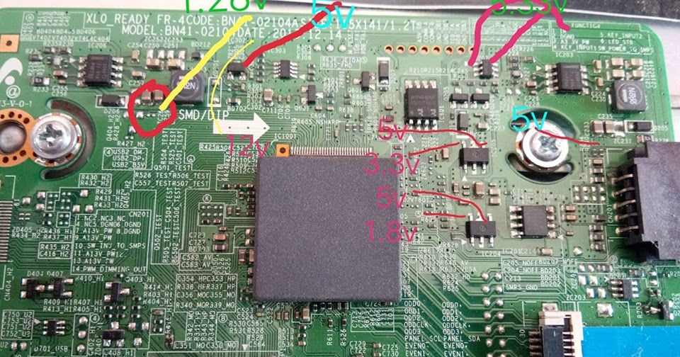 Electronics Tricks And Tips Samsung Led Tv U23h4003 Voltage Data