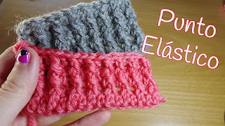 Cómo hacer el punto elástico a crochet