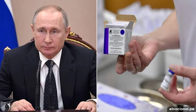 Vacunas rusas son seguras y eficaces, dice Putin