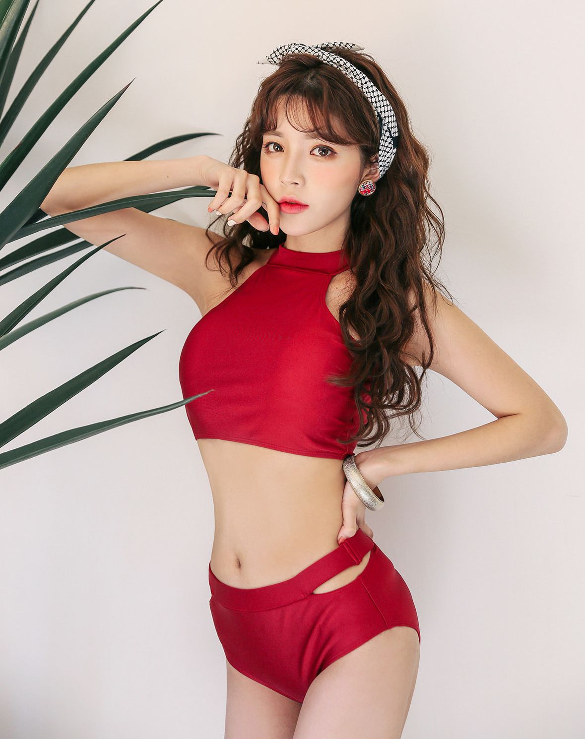 Cha Yoo Jin - Cherry shower bikini - Korean fashion - TruePic.net