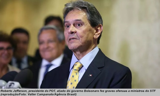 www.seuguara.com.br/Roberto Jefferson/PDT/governo Bolsonaro/