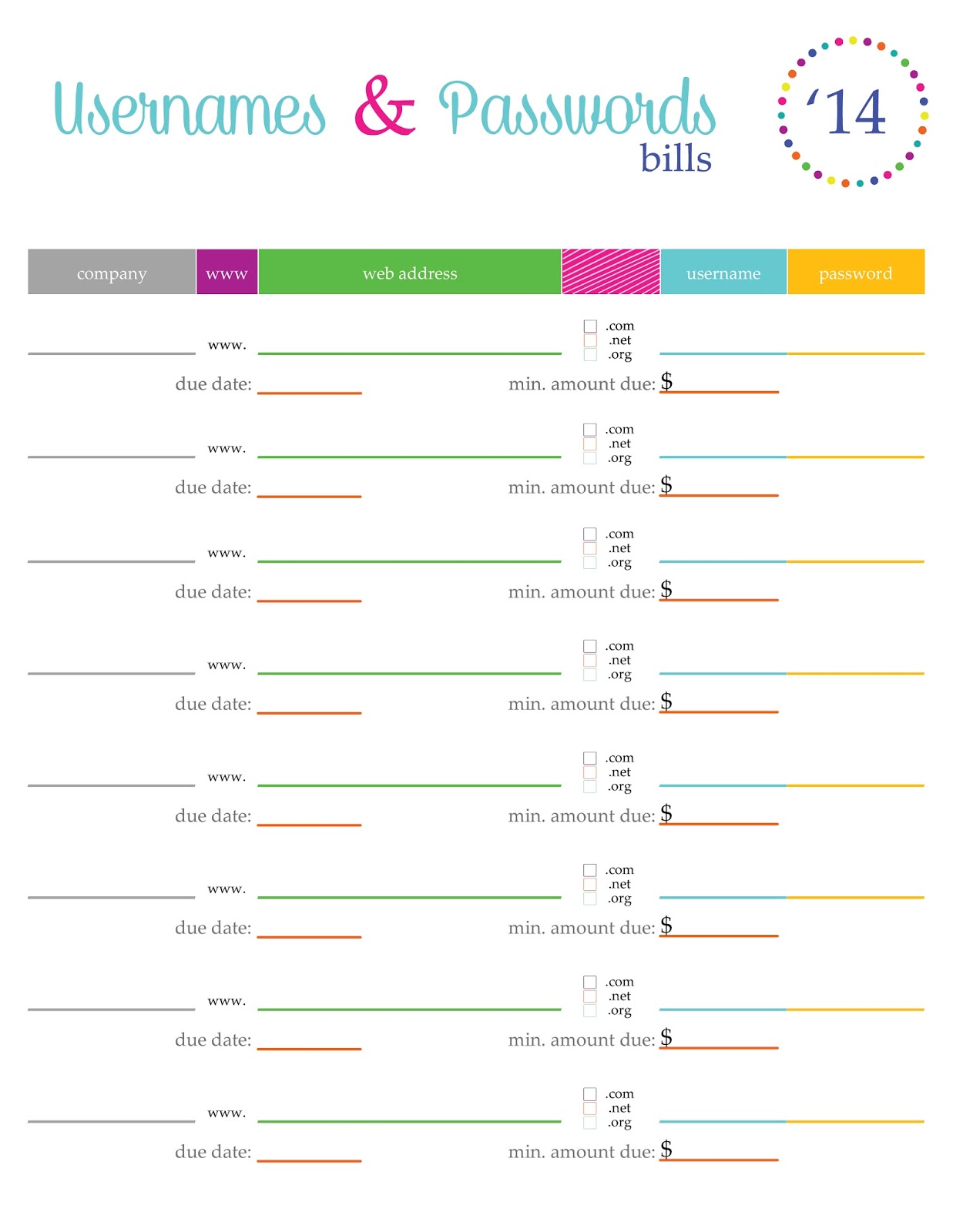 2014 Home Management Bundle FREE Printables One Beautiful Home 2014-home-management-bundle-free-printables-one-beautiful-home
