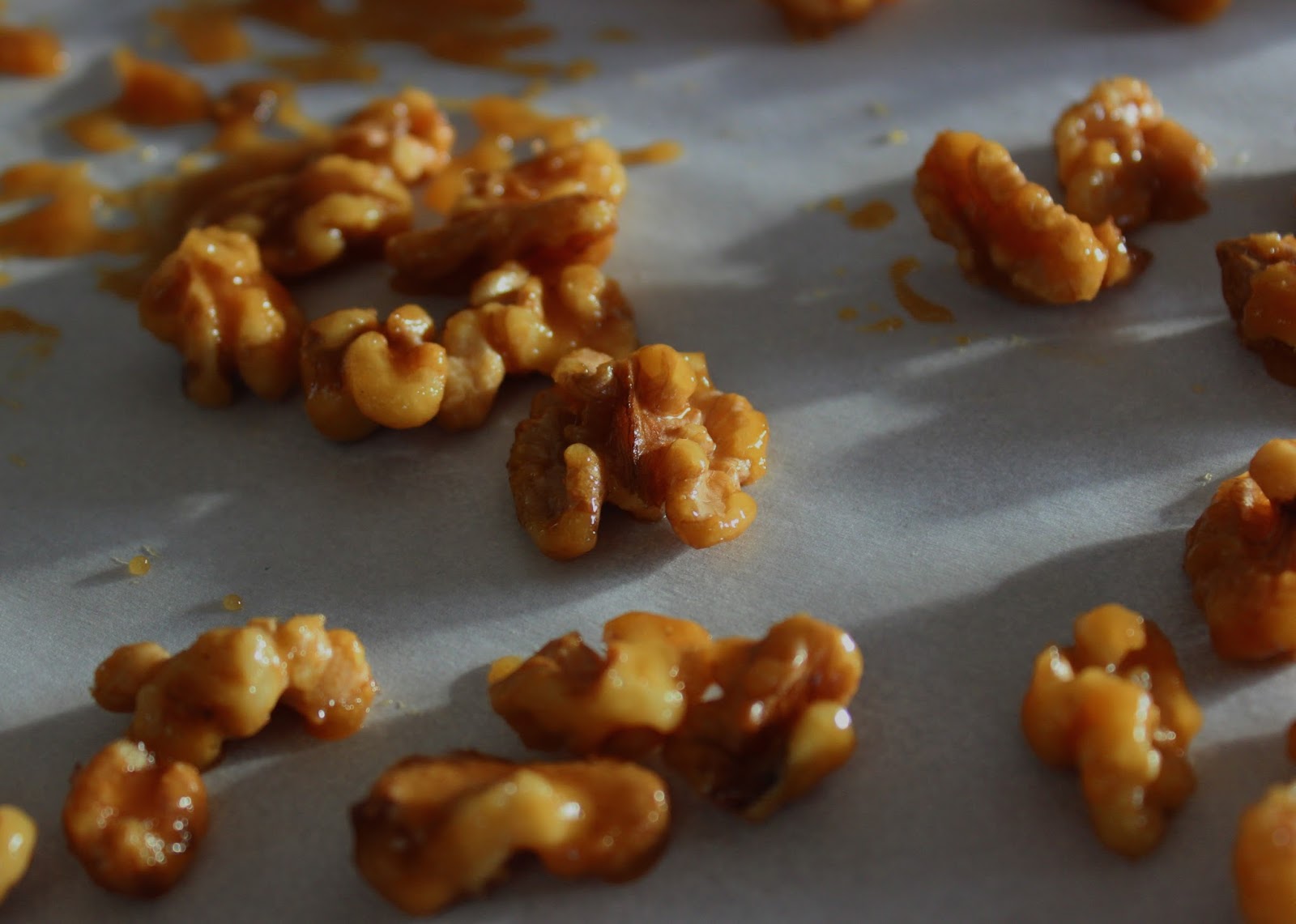 Brown Sugar Candied Walnuts Kim's Kitchen