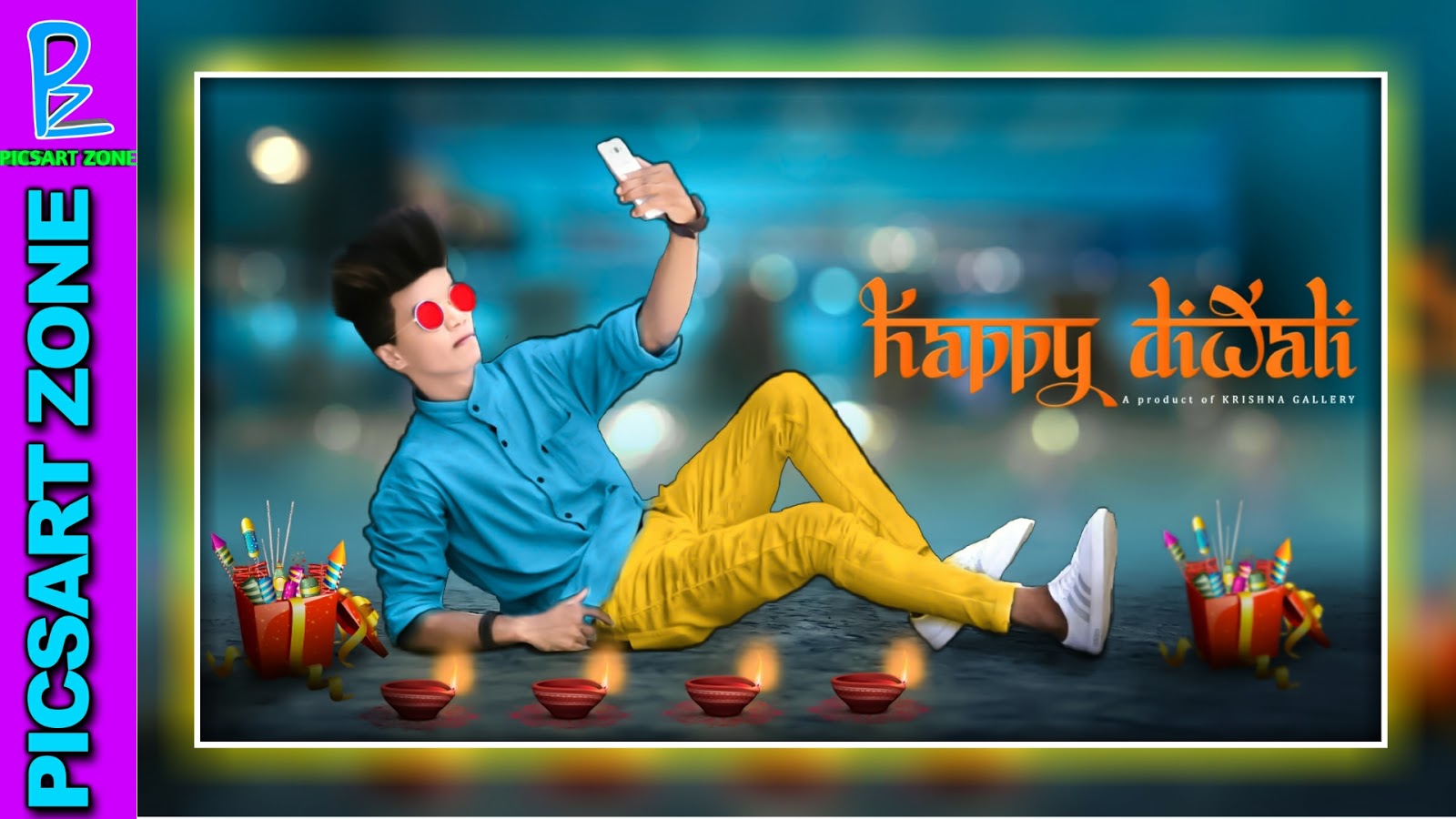 DIWALI 2017 SPECIAL PHOTO EDITING IN PICSART,HOW TO EDIT ...