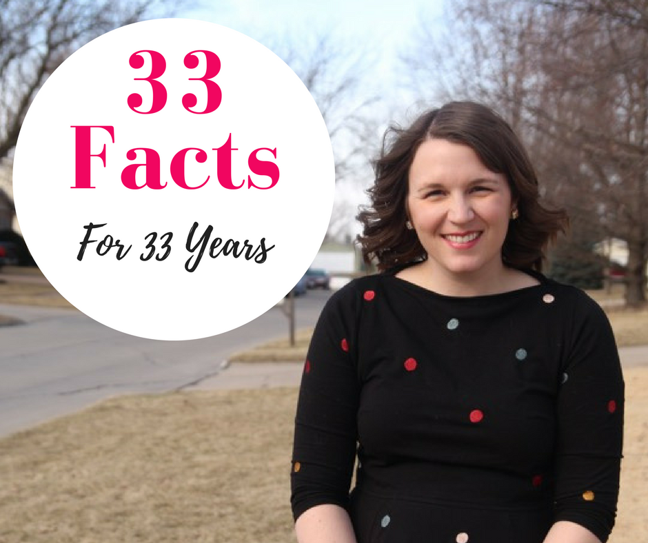 bybmg: 33 Facts for my 33rd Birthday