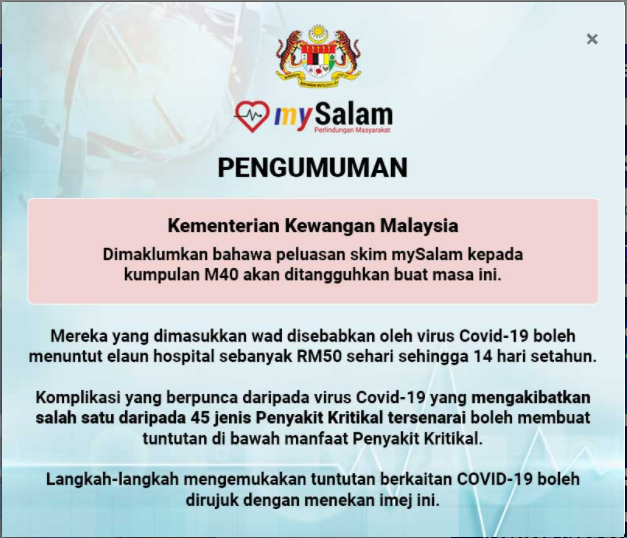 [RASMI] Permohonan Bantuan Kewangan Sebanyak RM700 Untuk Golongan B40