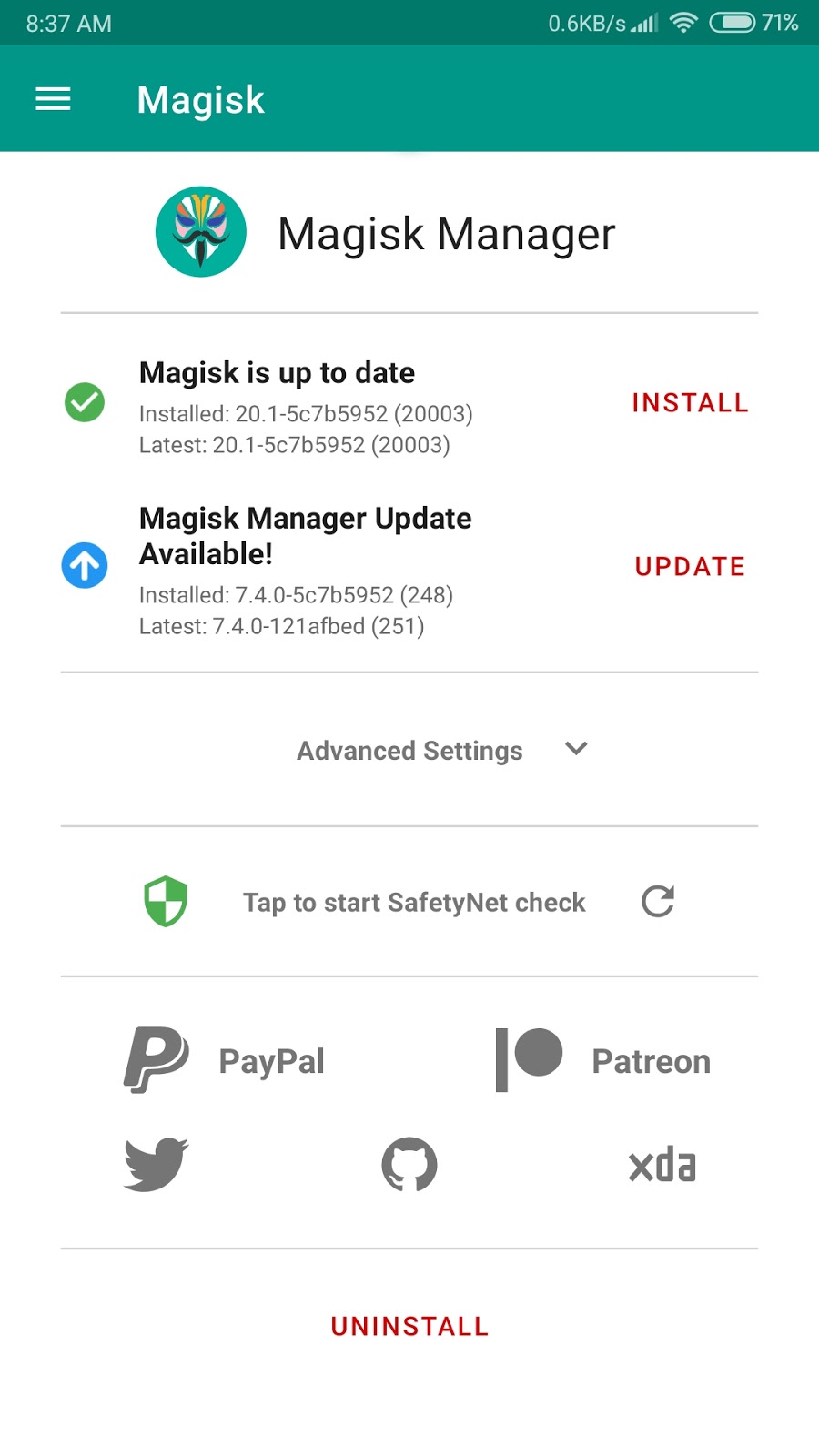 Redmi 7 Magisk