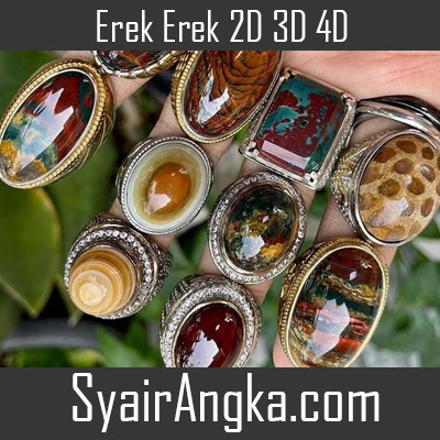 Erek Erek Batu Akik 2D 3D 4D Di Buku Mimpi Dan Kode Alam - Syairangka.com
