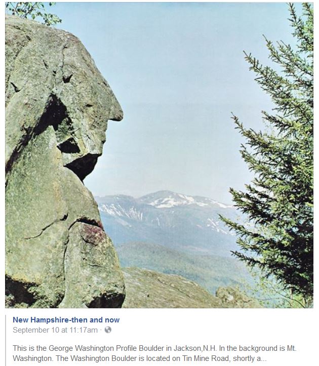 Live Free and Hike A NH Day Hiker's Blog Washington Boulder in