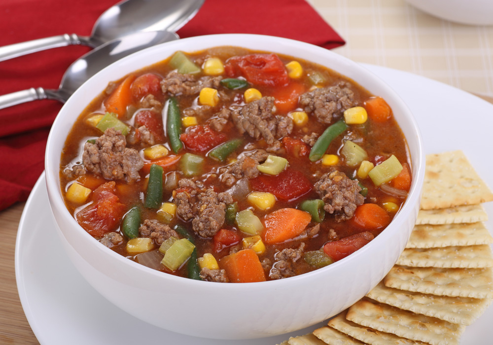 Hearty Hamburger Soup World Cuisine Recipes