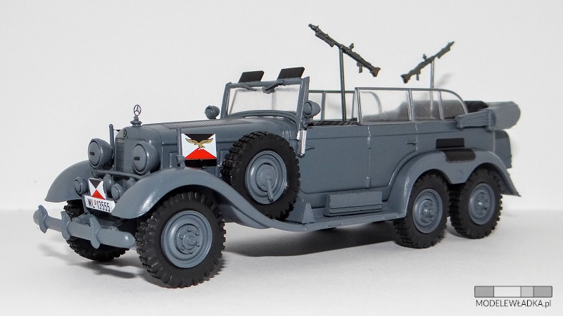 Samochody Wojskowe Ii Wojny Światowej - Mercedes-Benz W31 Typ G4-540 - Modele Władka