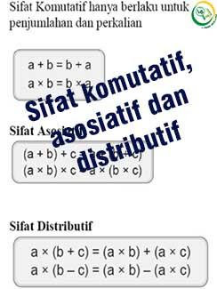 Materi Dan Soal Hots Matematika Tentang Sifat Komutatif Asosiatif Dan Distributif Liang Solusi