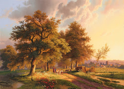 nature paintings van der daniel putten painting garden secret amazing wallpapers animals background restoration мастерство пейзажа