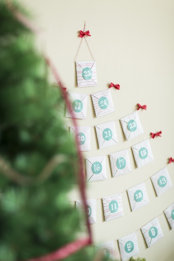 10 calendarios de adviento diy