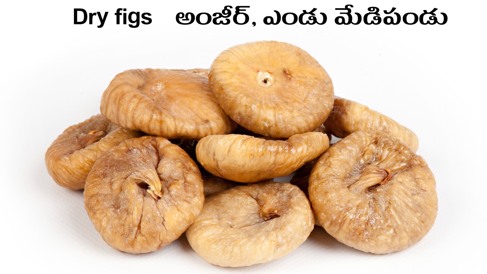 NUTS & DRY FRUITS Picture Dictionary English Telugu