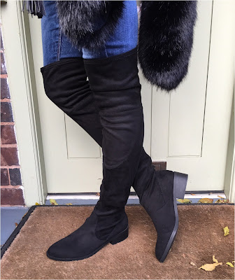 My Midlife Fashion, Schuh Dash Over The Knee Boots