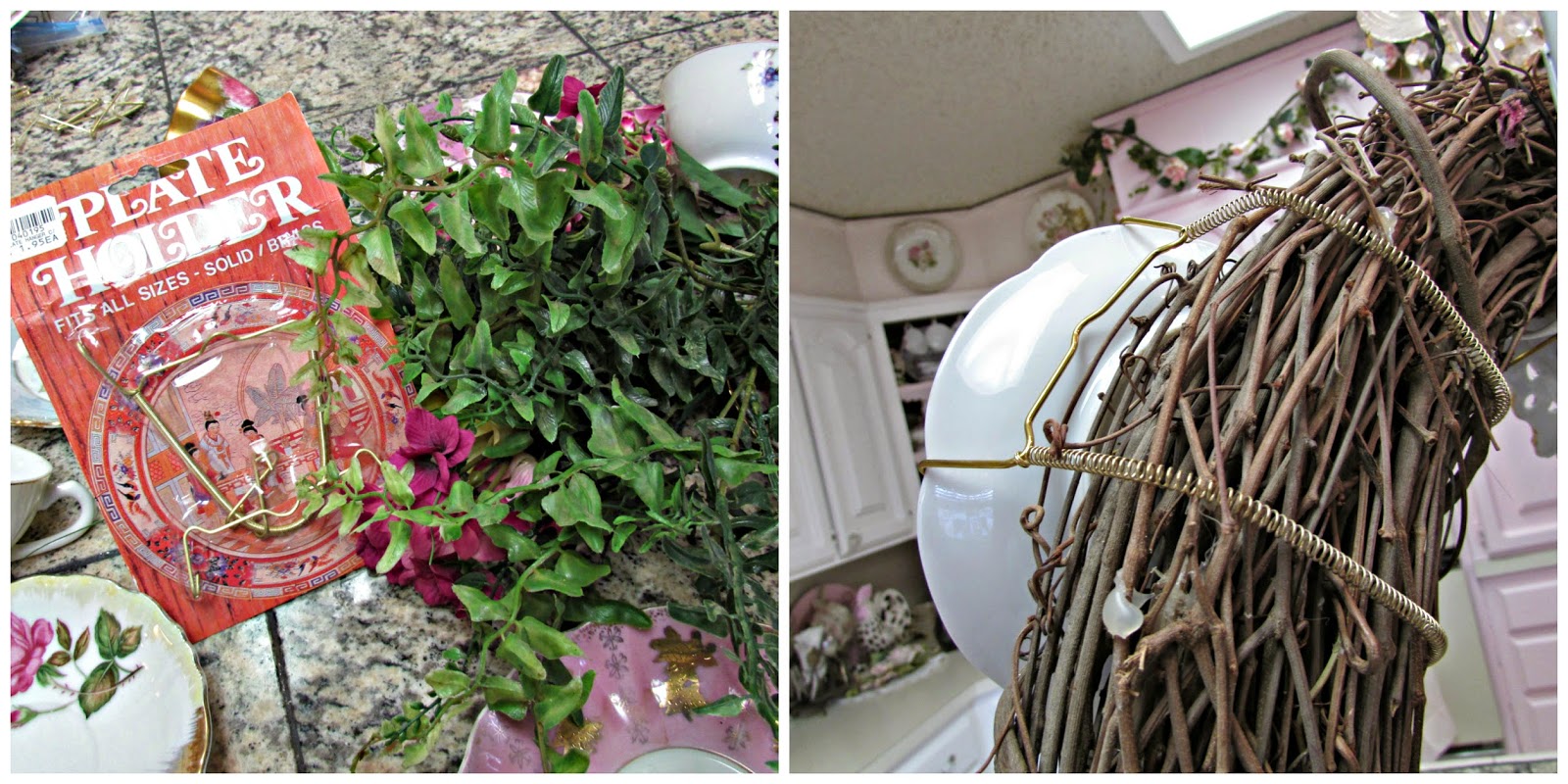 Penny's Vintage Home How to Make a China Tea Cup Wreath