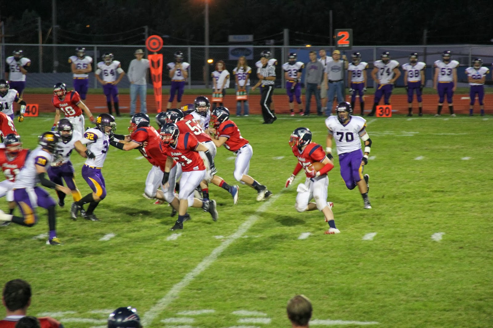 CPA Patriot Football McLouth Defense shuts out Patriots 60