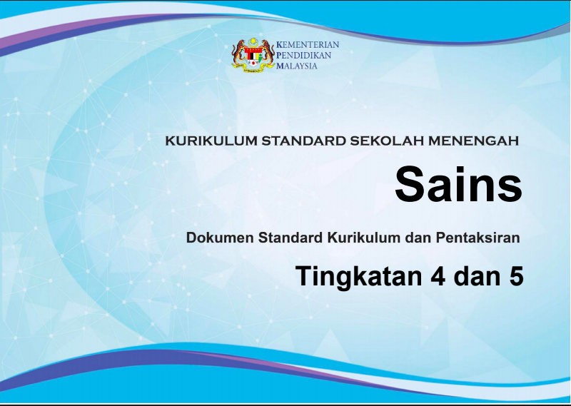 KOLEKSI DSKP KSSM SAINS TINGKATAN 1  5