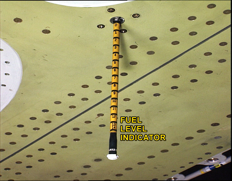 Aircraft Manual Fuel Level Indicator