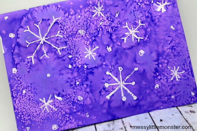 snowflake art