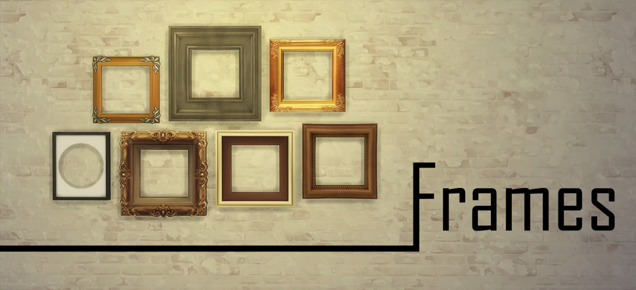 Sims 4 CC's The Best Pictures Frames by Jool's simming
