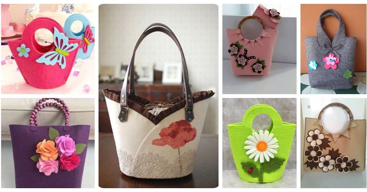La forma más fácil de hacer bolsas con fieltro Belleza y Peinados La forma más fácil de hacer bolsas con fieltro Belleza y Peinados