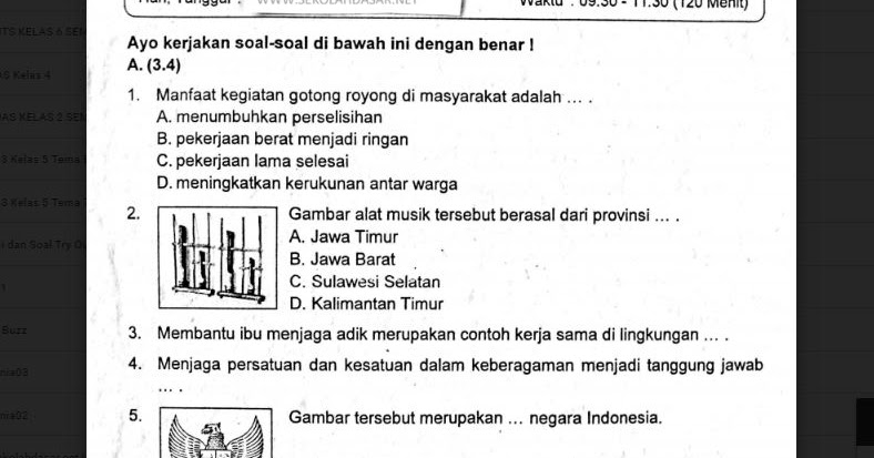 Memahami Materi Kelas 4 Tema 1