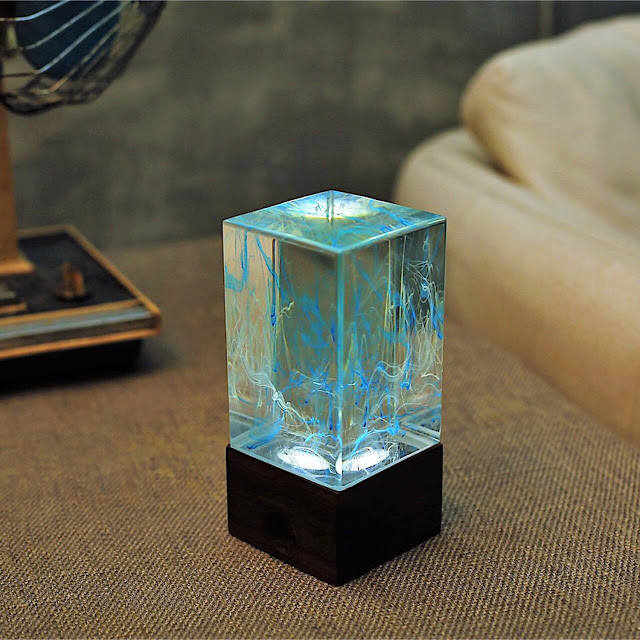 Lampu Hias Cantik Dari Resin