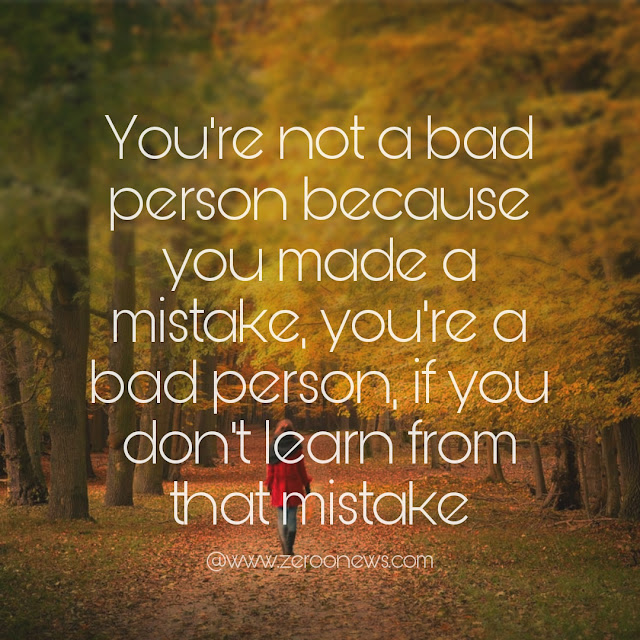 77+ Quotes on Mistakes in Relationship, Love and Life