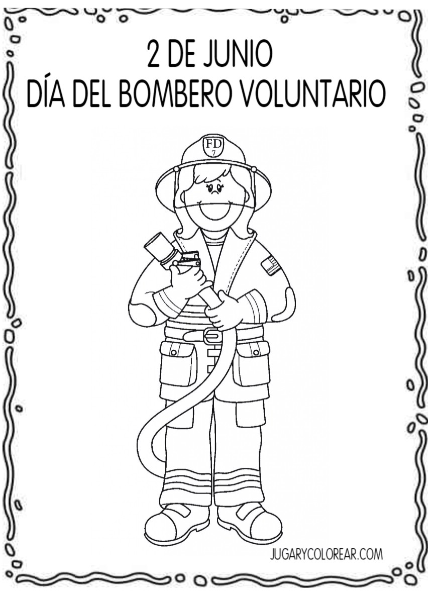 imagenes para imprimir por el día de los bomberos voluntarios