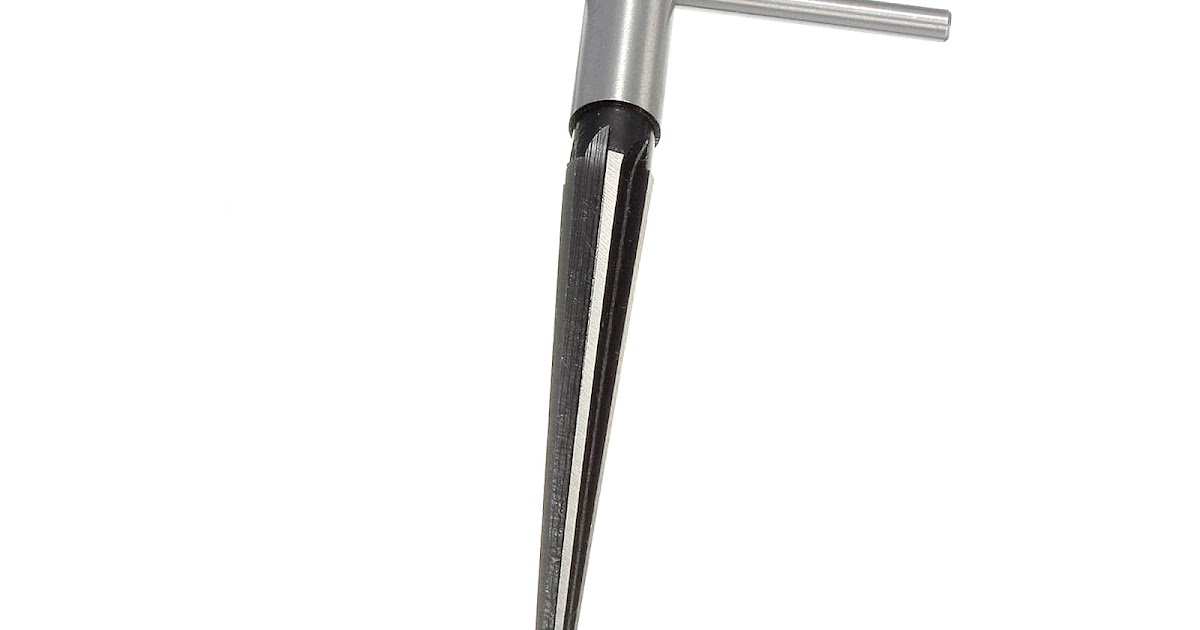 Taper T Handle Reamer Plastic Wood Metal Punch 6 Fluted Bridge Pin Hole