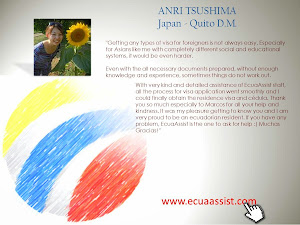 Testimonial Anri Tsushima, Japan - Quito D.M.