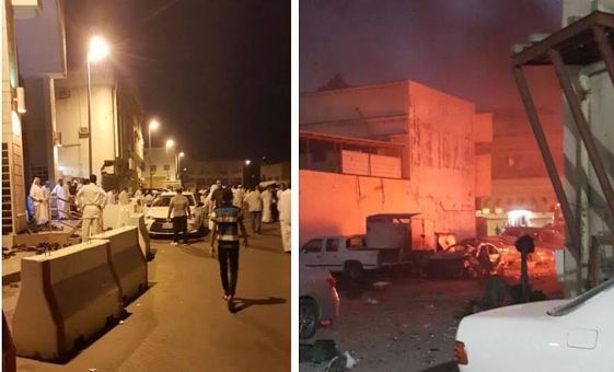 0 Photos: Suicide bombing near prophet's mosque in Medina & Qatif, Saudi Arabia