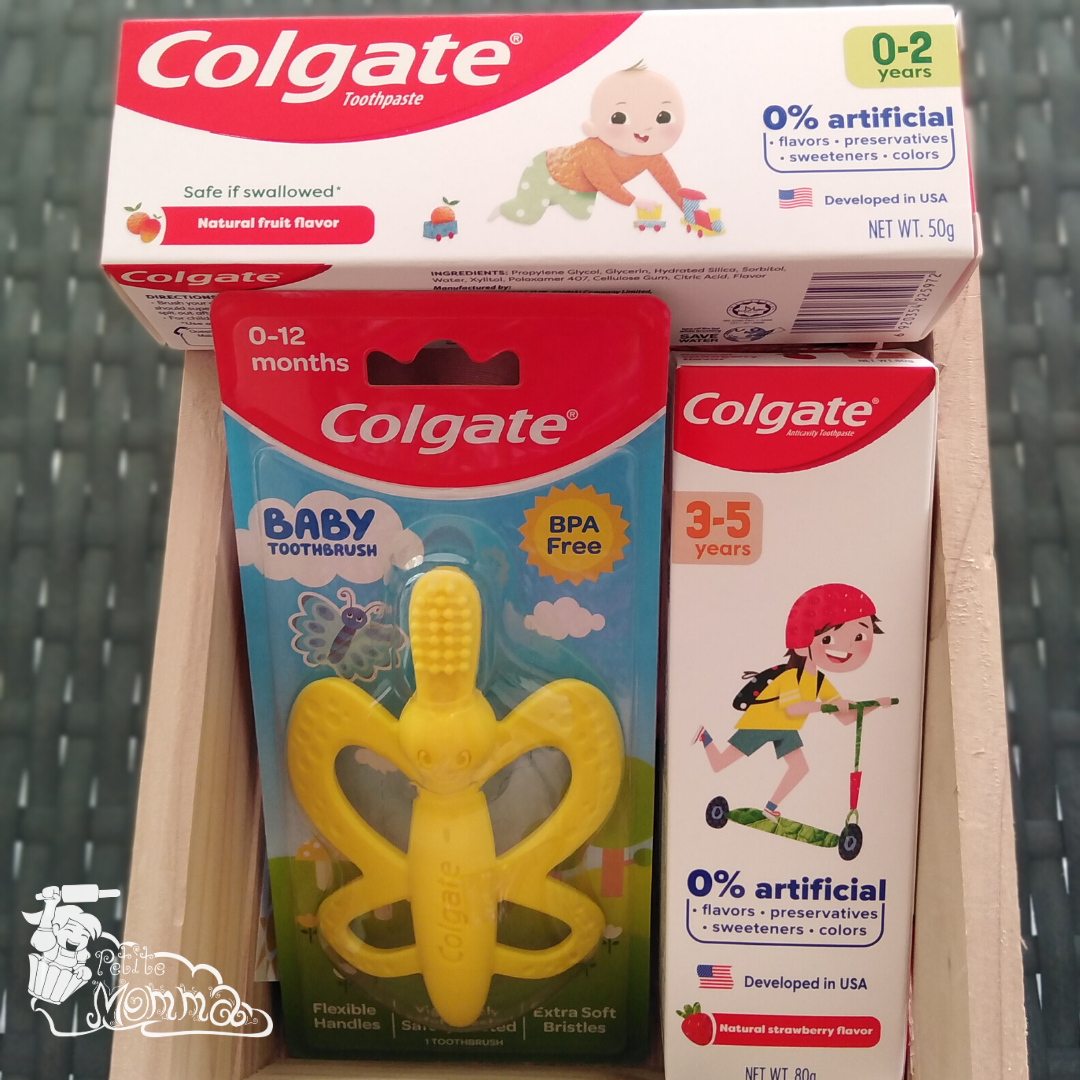 Taking Care of Your Child's Oral Health with Colgate Baby and Colgate