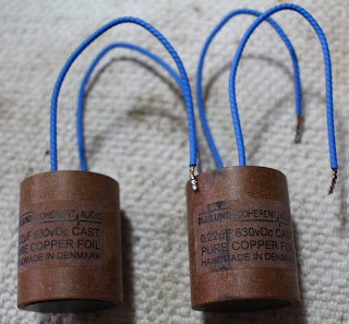 Duelund pure copper foil Cast .22uf 630V Capacitors (sold) Duelund%2Bfront