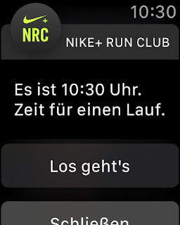 Apple Watch Series 3 Laufen Running NRC App Test Review